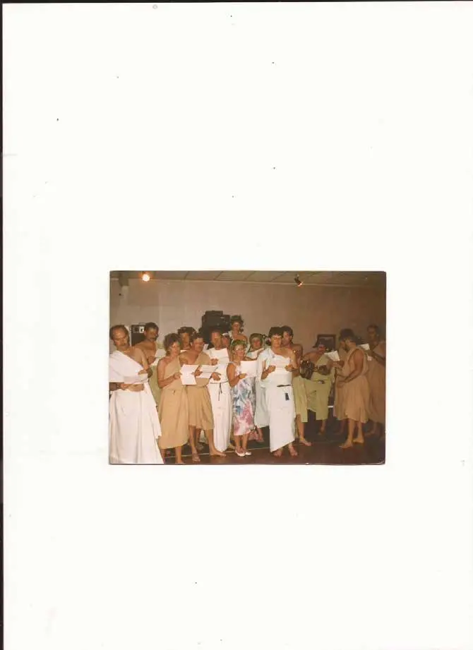 Wang Nz Staff At The Wunz Toga Party In New Plymouth Singing “We Are The Wunz”