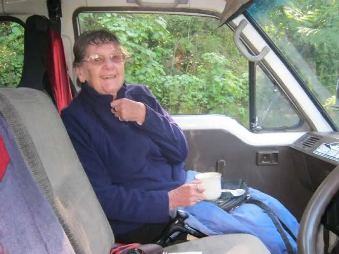 Frances At A Hillclimb